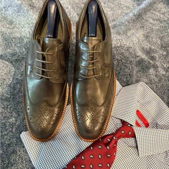 Ecco | Shoes | Ecco Black Oxford Shoes With Laceup Design  display picture 2